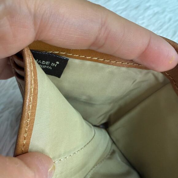 COACH y2k Yellow Brown Signature Soho Wallet - Picture 8 of 12